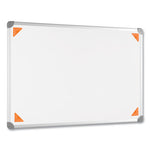 Beacons Smart Stickers for Whiteboards, Triangles, Orange, 2.5"h, 4/Pack
