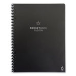 Fusion Smart Notebook, Seven Assorted Page Formats, Black Cover, (21) 11 x 8.5 Sheets