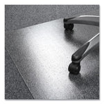 Cleartex Ultimat XXL Polycarb Square Office Mat for Carpets, 59 x 79, Clear