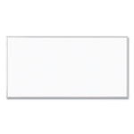 Magnetic Dry Erase Board with Aluminum Frame, 95 x 47, White Surface, Silver Frame