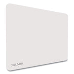 Accutrack Slimline Mouse Pad, 8.75 x 8, Silver