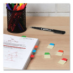 Ultra Tabs Repositionable Tabs, Mini Tabs: 1" x 1.5", 1/5-Cut, Assorted Colors, 40/Pack