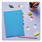 Ultra Tabs Repositionable Tabs, Mini Tabs: 1" x 1.5", 1/5-Cut, Assorted Colors, 40/Pack