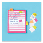 Ultra Tabs Repositionable Tabs, Mini Tabs: 1" x 1.5", 1/5-Cut, Assorted Neon Colors, 80/Pack