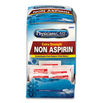 Pain Relievers/Medicines, XStrength Non-Aspirin Acetaminophen, 2/Packet, 125 Packets/Box