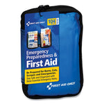 Soft-Sided First Aid and Emergency Kit, 104 Pieces, Soft Fabric Case