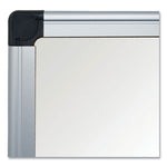 Value Lacquered Steel Magnetic Dry Erase Board, 96 x 48, White Surface, Silver Aluminum Frame