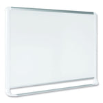 Gold Ultra Magnetic Dry Erase Boards, 48 x 36, White Surface, White Aluminum Frame