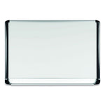 Gold Ultra Magnetic Dry Erase Boards, 72 x 48, White Surface, Black Aluminum Frame