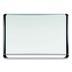 Gold Ultra Magnetic Dry Erase Boards, 72 x 48, White Surface, Black Aluminum Frame