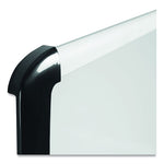 Gold Ultra Magnetic Dry Erase Boards, 72 x 48, White Surface, Black Aluminum Frame