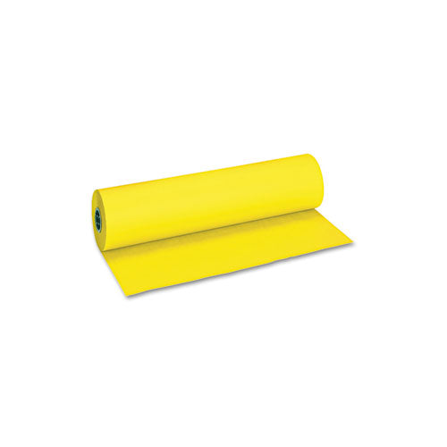 Decorol Flame Retardant Art Rolls, 40 lb Cover Weight, 36" x 1000 ft, Sunrise Yellow