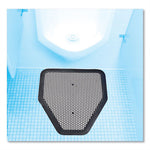 Deo-Gard Disposable Urinal Mat, Charcoal, Mountain Air, 17.5 x 20.5, 6/Carton