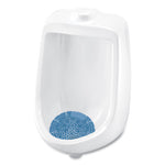 Diamond 3D Urinal Screen, Mountain Air Scent, Blue, 10/Pack, 6 Packs/Carton