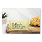 Amenity Bar Soap, Pleasant Scent, # 1 1/2 Individually Wrapped Bar, 500/Carton