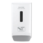J-Series Wall-Mounted Manual Hand Sanitizer Dispenser, 1,200 mL, 6.12 x 4.11 x 11.5, White