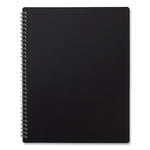 Weekly Teacher Planner, Two-Page Spread (Nine Classes), 11 x 8.5, Black Cover