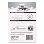 Wite-Out Brand Exact Liner Correction Tape, Non-Refillable, 0.2" x 236", 4/Pack