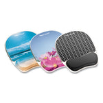 Photo Gel Mouse Pad with Wrist Rest with Microban Protection, 7.87 x 9.25, Sandy Beach Design