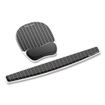 Photo Gel Keyboard Wrist Rest with Microban Protection, 18.5 x 2.31, Chevron Design