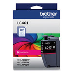 LC401MS Ink, 200 Page-Yield, Magenta