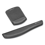 PlushTouch Keyboard Wrist Rest, 18.12 x 3.18, Graphite