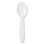 Polystyrene Taster Spoons, White, 3000/Carton