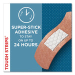 Flexible Fabric Adhesive Tough Strip Bandages, 1 x 4, 20/Box