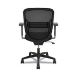 Gateway Mid-Back Task Chair, Supports Up to 250 lb, 17" to 22" Seat Height, Black