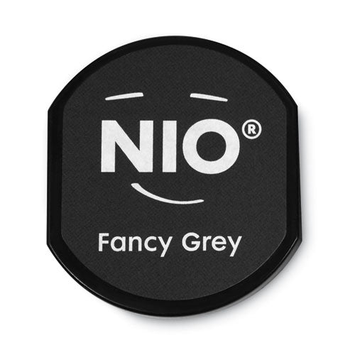 Ink Pad for NIO Stamp with Voucher, 2.75" x 2.75", Fancy Gray