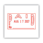 ES Dater, PAID + Date, 1 x 1.81, Red