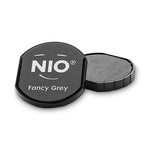 Ink Pad for NIO Stamp with Voucher, 2.75" x 2.75", Fancy Gray