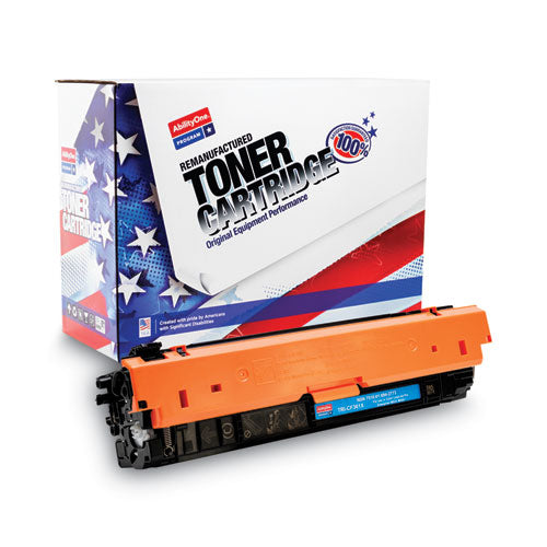 7510016942773 Remanufactured CF361X (508X) High-Yield Toner, 9,500 Page-Yield, Cyan