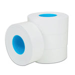 One-Line Pricemarker Labels Bulk Pack, 0.44 x 0.81, White, 1,200/Roll, 16 Rolls/Box