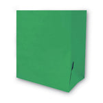 Colored File Jackets with Reinforced Double-Ply Tab, Straight Tab, Letter Size, Green, 50/Box