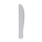 Plastic Cutlery, Heavy Mediumweight Knife, 1,000/Carton