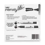 Intensity Advanced Dry Erase Marker, Tank-Style, Broad Chisel Tip, Assorted Colors, Dozen