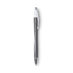 GLIDE Exact Ballpoint Pen, Retractable, Fine 0.7 mm, Black Ink, Black Barrel, Dozen