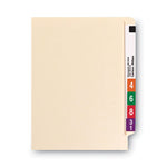 Heavyweight Manila End Tab Folders, 9.5" High Front, Reinforced Straight Tabs, Legal Size, 0.75" Expansion, Manila, 100/Box