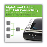 LelWriter 5XL Series Lel Printer, 53 Lels/min Print Speed, 5.5 x 7 x 7.38