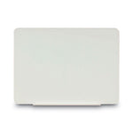 Magnetic Glass Dry Erase Board, 60 x 48, Opaque White Surface