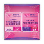 Thin Daily Panty Liners, Regular, 120/Pack, 6 Packs/Carton