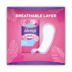 Thin Daily Panty Liners, Regular, 120/Pack