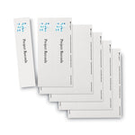 Binder Spine Inserts, 3" Spine Width, 3 Inserts/Sheet, 5 Sheets/Pack