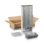 SmartStock Utensil Dispenser, Knives, 10 x 8.78 x 24.75, Smoke