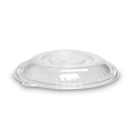 Caterline Pack n' Serve Plastic Lids, Dome Lid, 10" Diameter x 1.38"h, Clear, 25/Carton