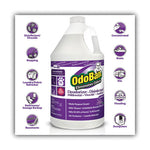 Concentrate Odor Eliminator and Disinfectant, Lavender Scent, 1 gal Bottle, 4/Carton