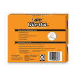 Wite-Out EZ Correct Correction Tape Value Pack, Non-Refillable, Randomly Assorted Applicator Colors, 0.17" x 472", 18/Pack