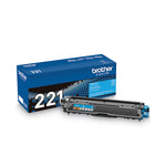 TN221C Toner, 1,400 Page-Yield, Cyan