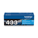 TN433C High-Yield Toner, 4,000 Page-Yield, Cyan